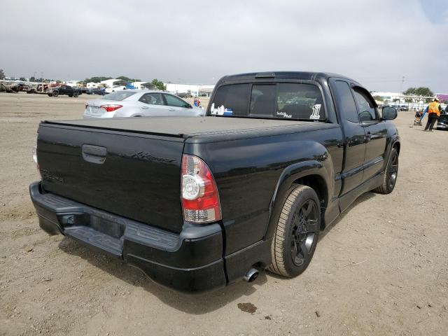 5TFTU4CN5BX001123 - 2011 TOYOTA TACOMA X-R BLACK photo 4