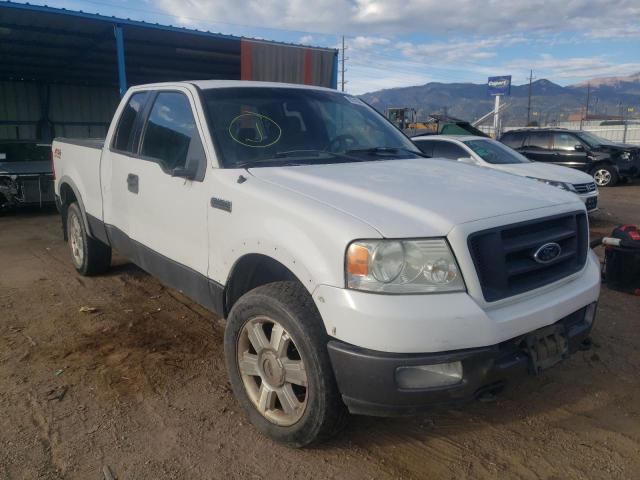 1FTPX14585NB47988 - 2005 FORD F150 WHITE photo 1