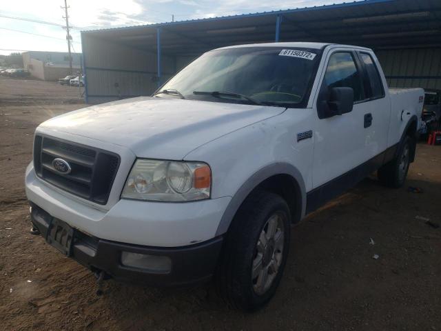 1FTPX14585NB47988 - 2005 FORD F150 WHITE photo 2