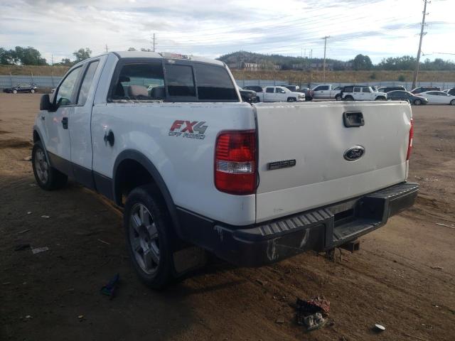 1FTPX14585NB47988 - 2005 FORD F150 WHITE photo 3