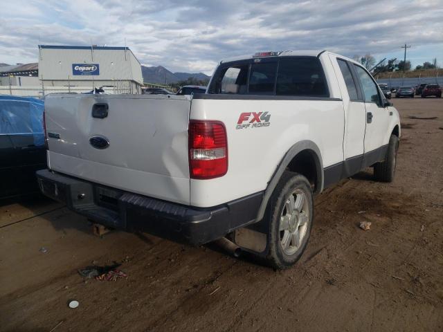 1FTPX14585NB47988 - 2005 FORD F150 WHITE photo 4