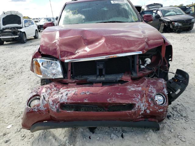 1GKES63M972155439 - 2007 GMC ENVOY DENA BURGUNDY photo 9