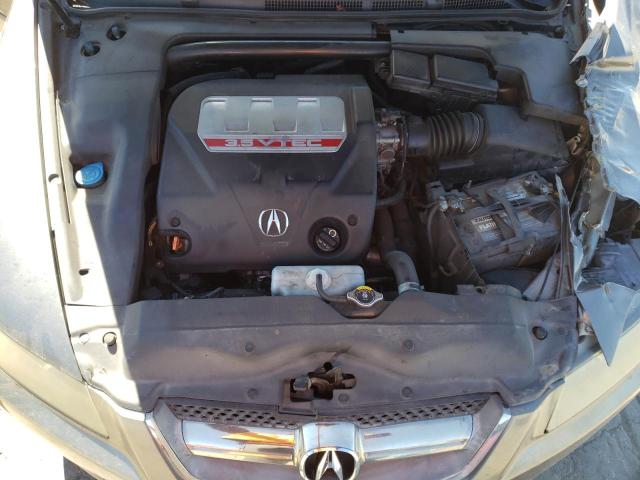 19UUA76547A048486 - 2007 ACURA TL TYPE S GRAY photo 7