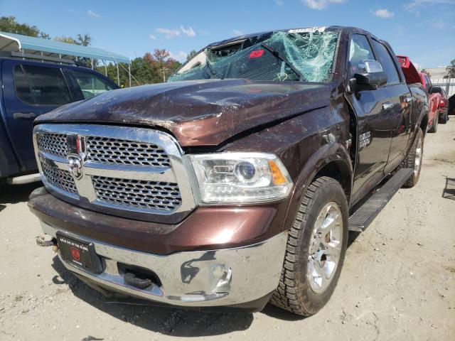 1C6RR7NT5ES202683 - 2014 RAM 1500 LARAM BROWN photo 2