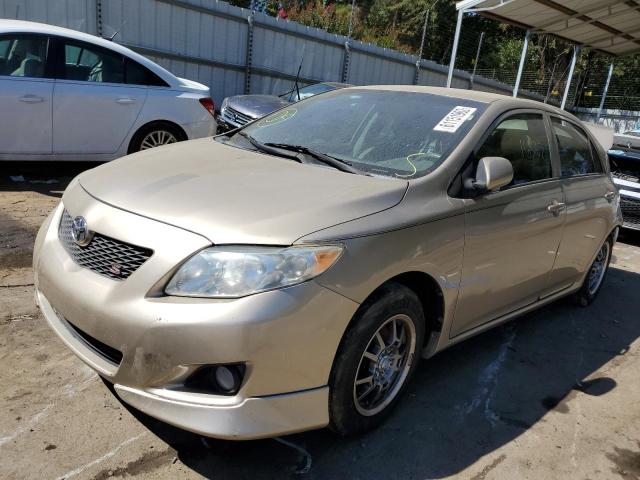 2T1BU4EE4AC302312 - 2010 TOYOTA COROLLA BA TAN photo 2