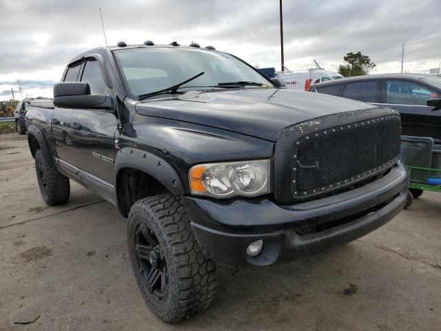 3D7KS28C15G754871 - 2005 DODGE RAM 2500 S BLACK photo 1