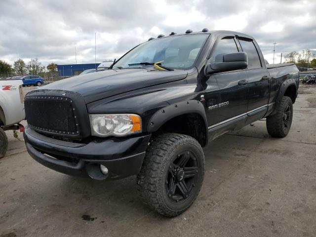 3D7KS28C15G754871 - 2005 DODGE RAM 2500 S BLACK photo 2