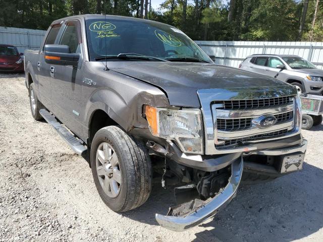 1FTFW1CTXDFD74459 - 2013 FORD F150 SUPER GRAY photo 1