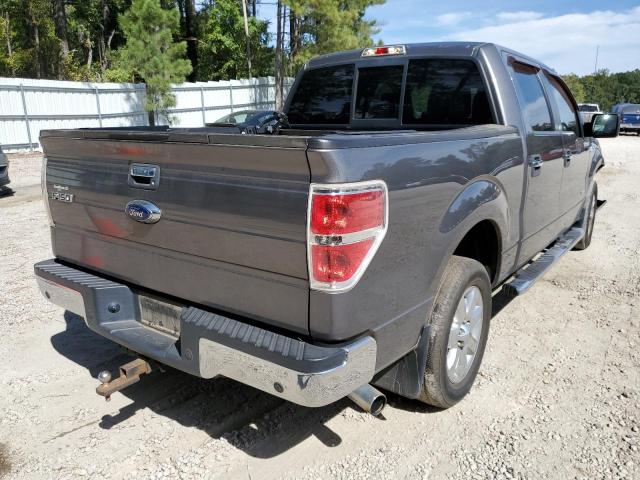 1FTFW1CTXDFD74459 - 2013 FORD F150 SUPER GRAY photo 4