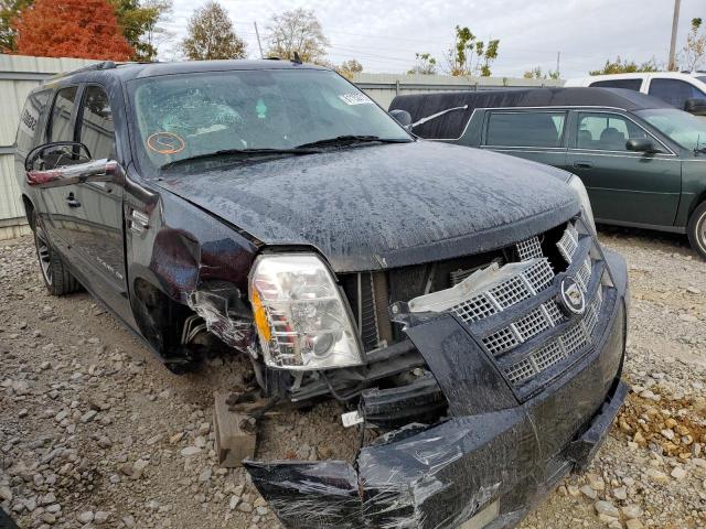 1GYS4JEF8CR248460 - 2012 CADILLAC ESCALADE E BLACK photo 1