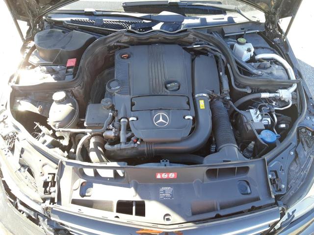 WDDGF4HB5EG213699 - 2014 MERCEDES-BENZ C250 BLACK photo 7