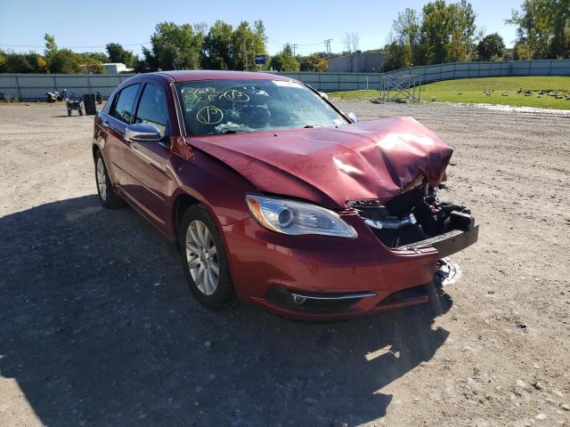 1C3CCBCG6DN559011 - 2013 CHRYSLER 200 LIMITE RED photo 1