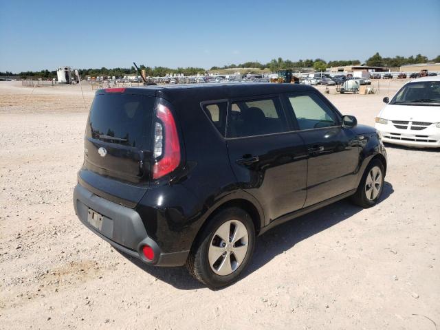 KNDJN2A27E7023100 - 2014 KIA SOUL BLACK photo 4