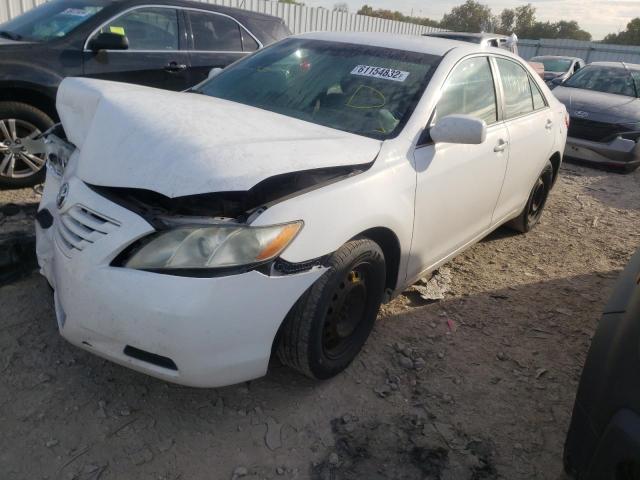 4T1BE46K08U790555 - 2008 TOYOTA CAMRY CE WHITE photo 2