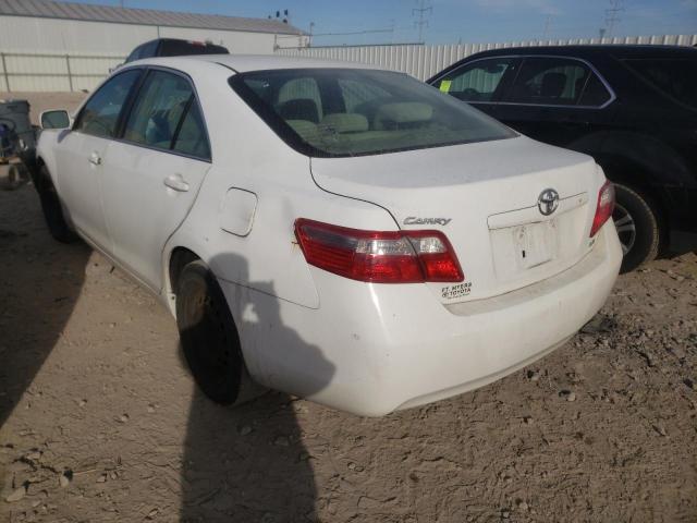 4T1BE46K08U790555 - 2008 TOYOTA CAMRY CE WHITE photo 3