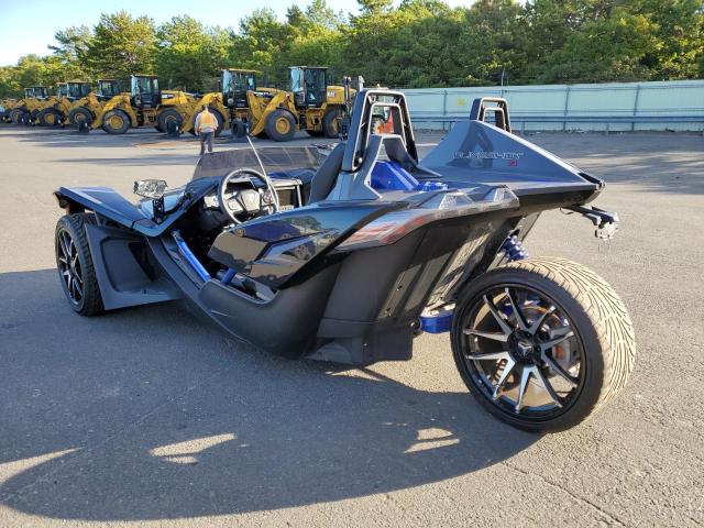 57XAARHB2M8141890 - 2021 POLARIS SLINGSHOT BLUE photo 3