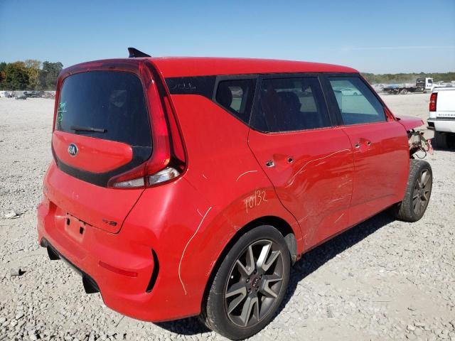 KNDJ63AU5M7142167 - 2021 KIA SOUL GT LI RED photo 4