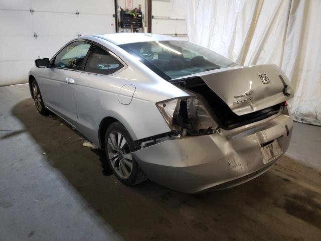 1HGCS1B85AA001402 - 2010 HONDA ACCORD EXL SILVER photo 3