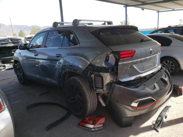 1V2JE2CA8MC218938 - 2021 VOLKSWAGEN ATLAS CROS Серый фото 3