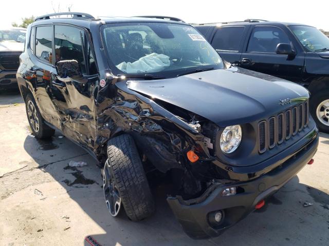 ZACCJBCB3HPG54838 - 2017 JEEP RENEGADE T BLACK photo 1