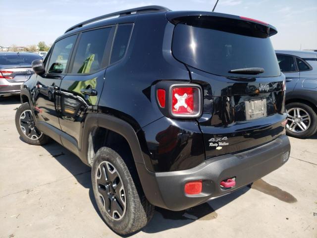 ZACCJBCB3HPG54838 - 2017 JEEP RENEGADE T BLACK photo 3