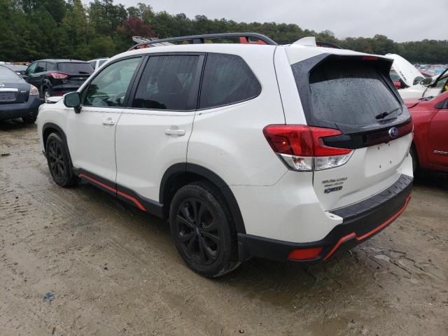 JF2SKARC7LH541608 - 2020 SUBARU FORESTER S WHITE photo 3