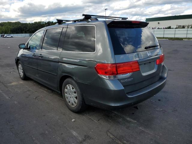 5FNRL38288B099833 - 2008 HONDA ODYSSEY LX GRAY photo 3