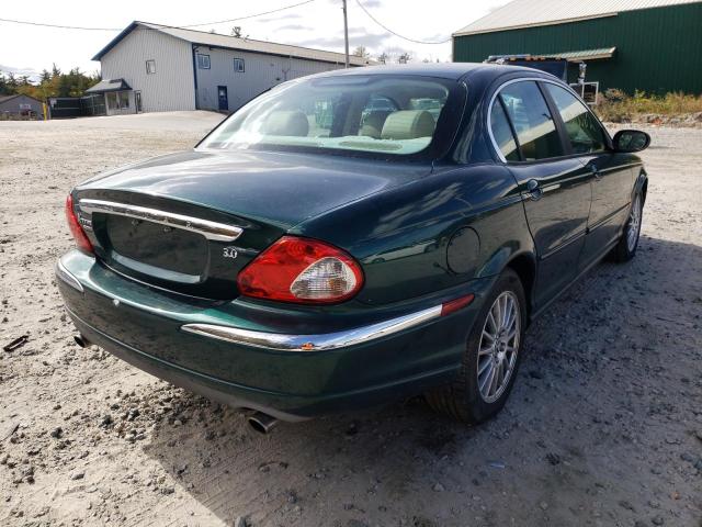 SAJWA51A57WJ27315 - 2007 JAGUAR X-TYPE 3.0 GREEN photo 4