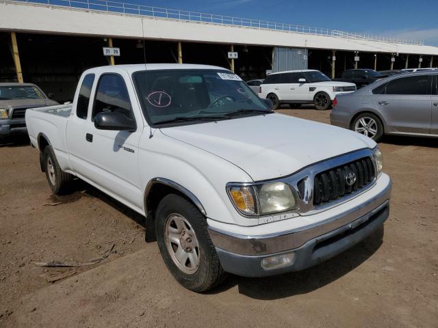 5TEVL52N52Z067991 - 2002 TOYOTA TACOMA XTR WHITE photo 1