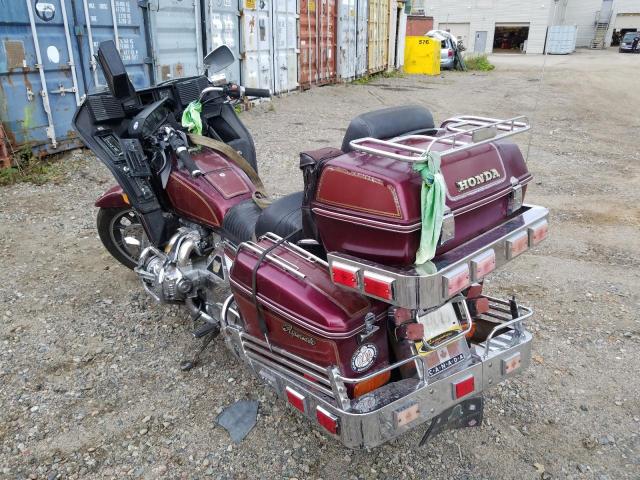 1HFSC0226DA325174 - 1983 HONDA GL1100 A BURGUNDY photo 3