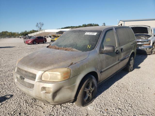 1GNDU23W88D174654 - 2008 CHEVROLET UPLANDER L ვერცხლისფერი ფოტო 2