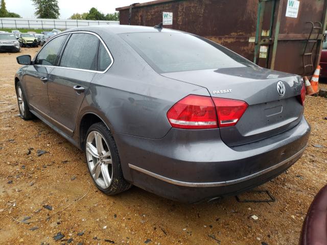 1VWCN7A34DC084390 - 2013 VOLKSWAGEN PASSAT SEL CHARCOAL photo 3