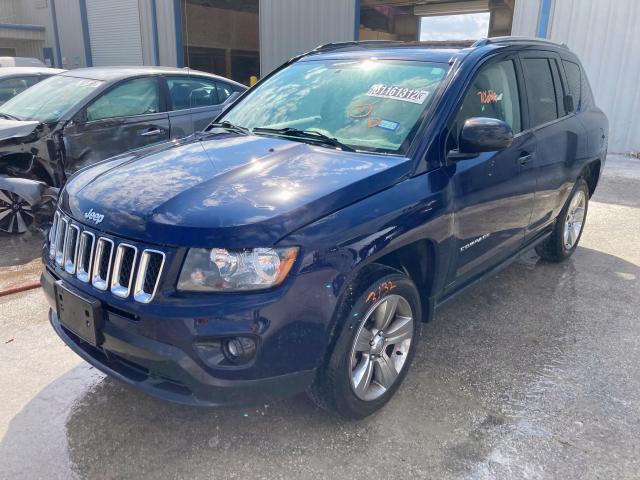 1C4NJCBA6ED643544 - 2014 JEEP COMPASS SP BLUE photo 2