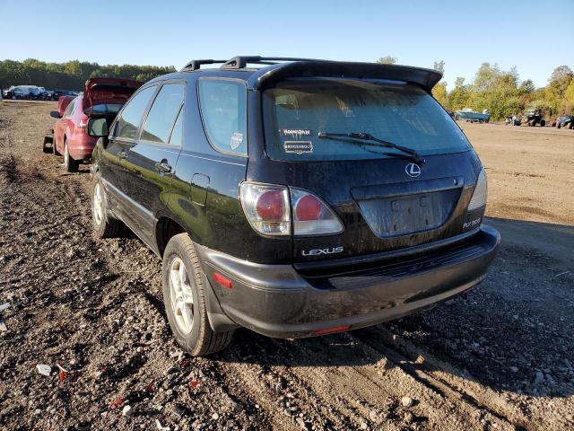 JTJHF10UX30314881 - 2003 LEXUS RX300 BLACK photo 3