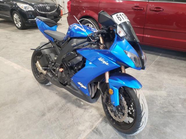 JKAZXCE118A000742 - 2008 KAWASAKI ZX1000 E BLUE photo 1