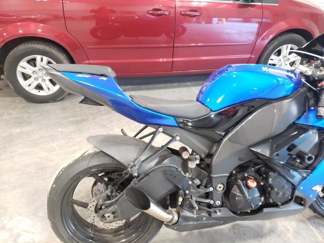 JKAZXCE118A000742 - 2008 KAWASAKI ZX1000 E BLUE photo 6