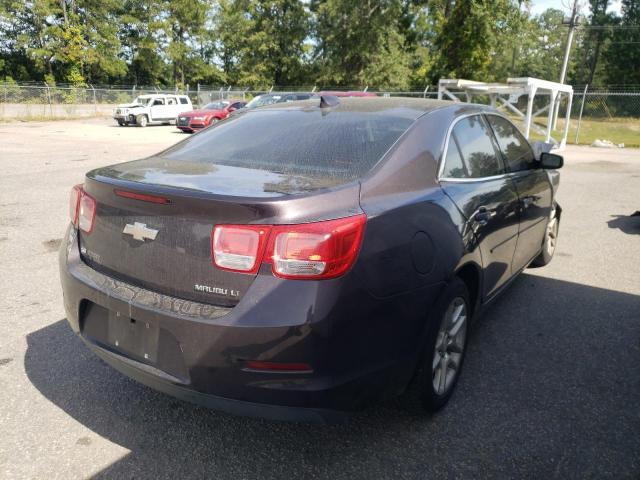 1G11C5SL2FF220660 - 2015 CHEVROLET MALIBU 1LT იასამნისფერი ფოტო 4