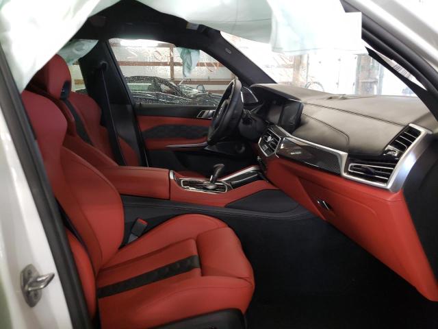 5YMJU0C07M9H36305 - 2021 BMW X5 M WHITE photo 5