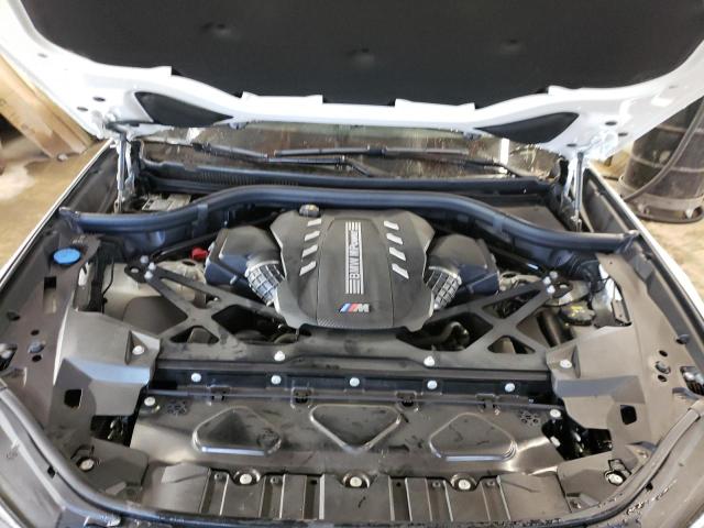 5YMJU0C07M9H36305 - 2021 BMW X5 M WHITE photo 7