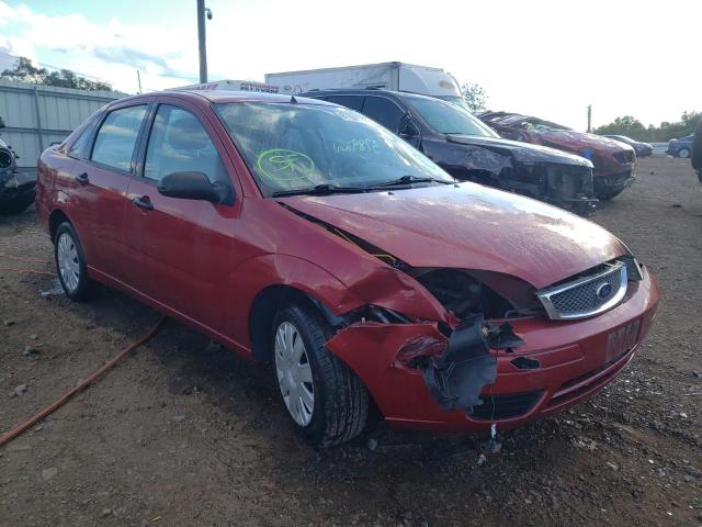 1FAFP34N15W115276 - 2005 FORD FOCUS RED photo 1