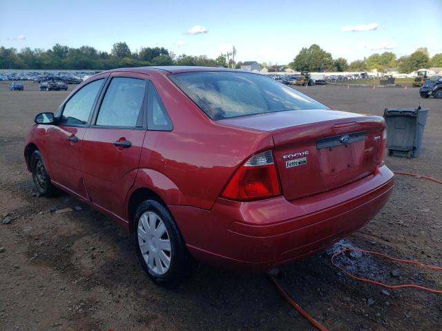 1FAFP34N15W115276 - 2005 FORD FOCUS RED photo 3