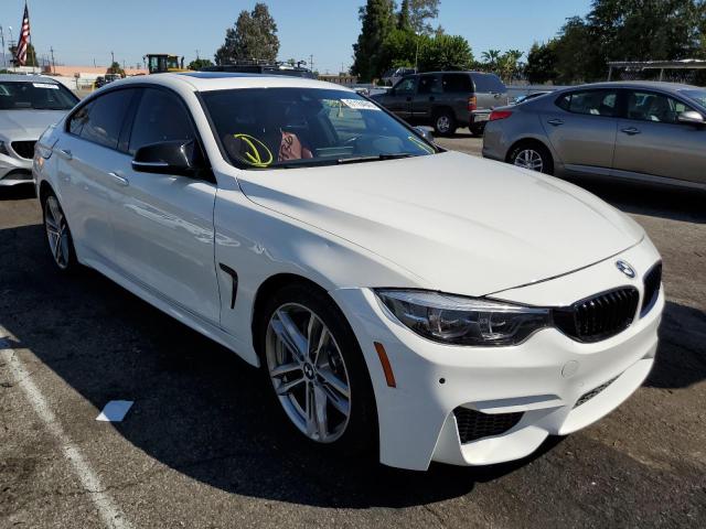 WBA4J5C53JBF06933 - 2018 BMW 440I GRAN WHITE photo 1