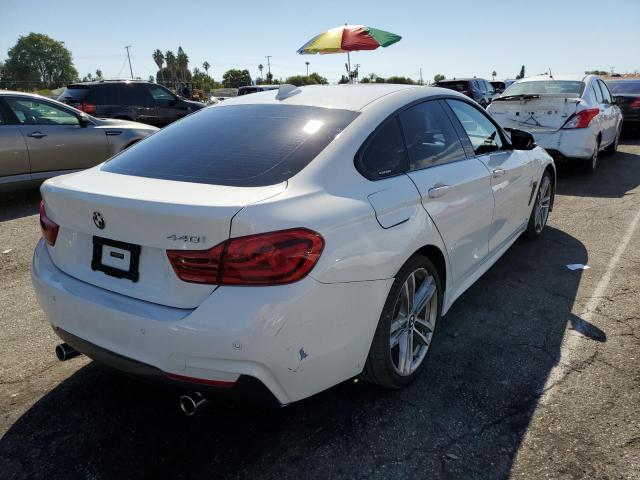 WBA4J5C53JBF06933 - 2018 BMW 440I GRAN WHITE photo 4