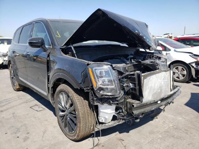 5XYP5DHC0NG310933 - 2022 KIA TELLURIDE BLACK photo 1