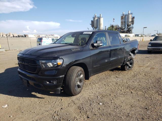 1C6RREFT3KN814135 - 2019 RAM 1500 BIG H BLACK photo 2