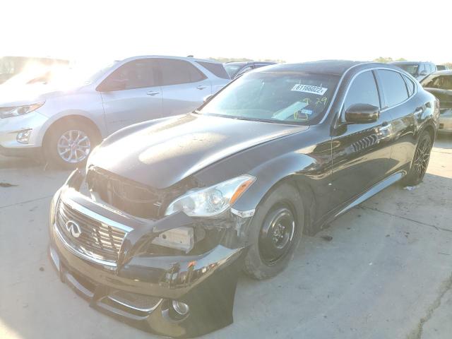 JN1AY1AR7BM570219 - 2011 INFINITI M56 X BLACK photo 2