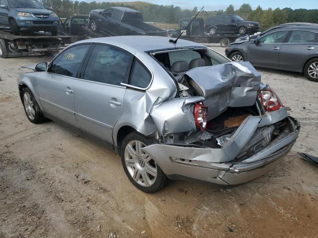 WVWRU63B45E066766 - 2005 VOLKSWAGEN PASSAT GLX Gümüş foto 3