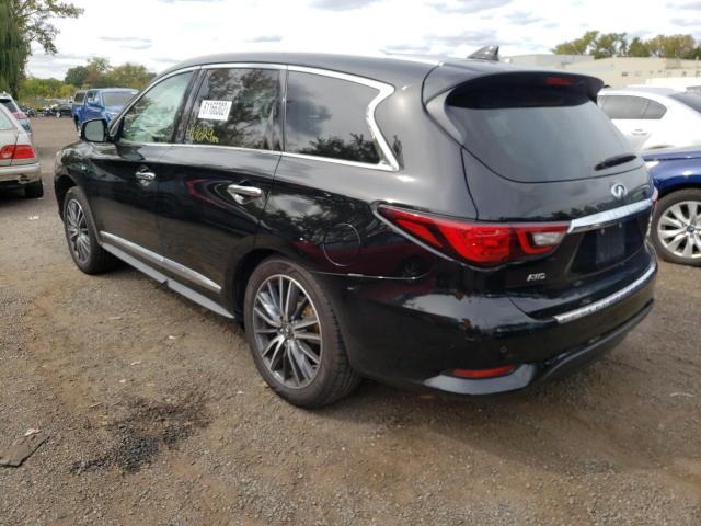 5N1DL0MM8KC520322 - 2019 INFINITI QX60 LUXE BLACK photo 3