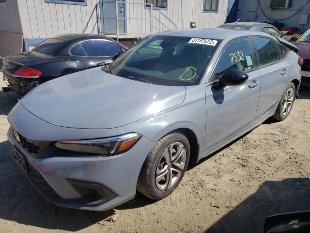 19XFL2H85NE003708 - 2022 HONDA CIVIC SPOR 蓝色 照片 2