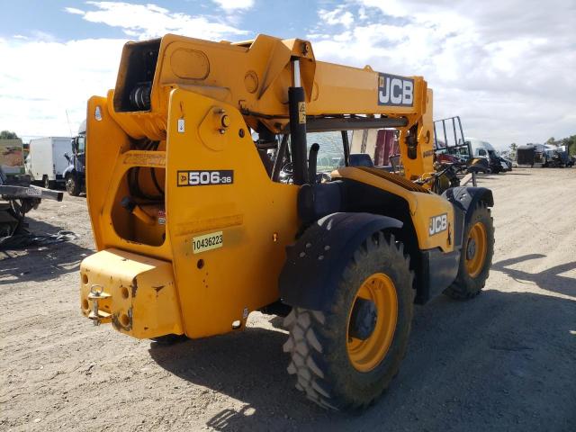 JCB5CD1GE02434245 - 2015 JCB TELENANDLE YELLOW photo 4